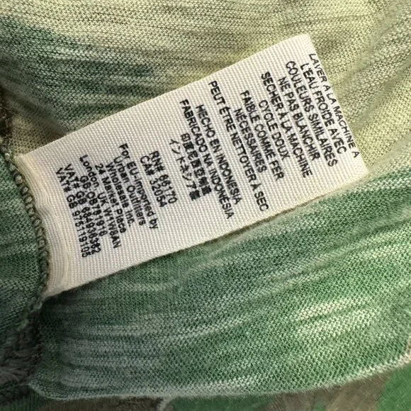 Free People We the Free Camo Clare Super Soft Tee Women's Size Medium - Picture 5 of 8